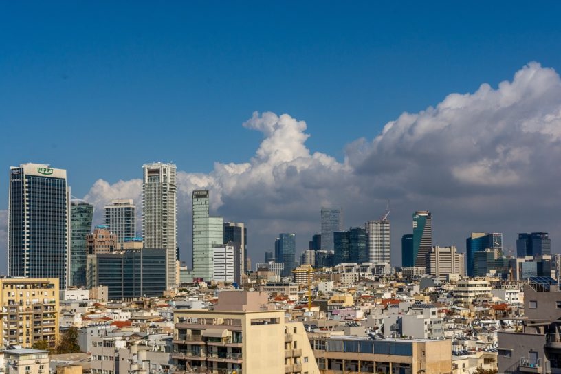 tel aviv, city, urb