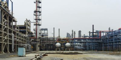 Inside a Petrochemical Industry